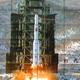 North Korean missile, satellite